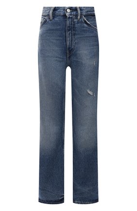 Женские джинсы ACNE STUDIOS тёмно-голубого цвета по цене 27750 руб., арт. A00309 | Фото 1 Женские джинсы ACNE STUDIOS тёмно-голубого цвета, арт. A00309 | Фото 1 (Длина (брюки, джинсы): Стандартные; Материал внешний: Хлопок; Стили: Минимализм; Кросс-КТ: Деним; Силуэт Ж (брюки и джинсы): Прямые)