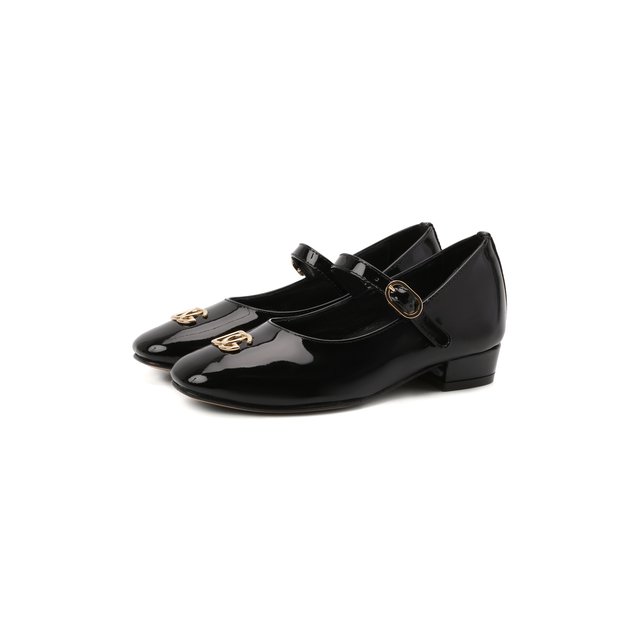 Кожаные туфли Dolce & Gabbana D11034/A1471/24-28