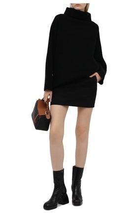 Женские кожаные ботильоны bulla corta NODALETO черного цвета по цене 73950 руб., арт. BULLA C0RTA N04-4-29 | Фото 2 Женские кожаные ботильоны bulla corta NODALETO черного цвета, арт. BULLA C0RTA N04-4-29 | Фото 2 (Материал внутренний: Натуральная кожа; Подошва: Массивная, Платформа; Каблук тип: Устойчивый; Каблук высота: Высокий; Материал внешний: Кожа)