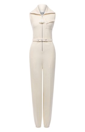 Женский комбинезон JIL SANDER кремвого цвета по цене 86150 руб., арт. JPPT717503-WT217808 | Фото 1 Женский комбинезон JIL SANDER кремвого цвета, арт. JPPT717503-WT217808 | Фото 1 (Материал внешний: Синтетический материал, Шерсть; Длина (брюки, джинсы): Стандартные; Стили: Минимализм; Случай: Повседневный; Кросс-КТ: Трикотаж; Женское Кросс-КТ: Комбинезон-одежда)