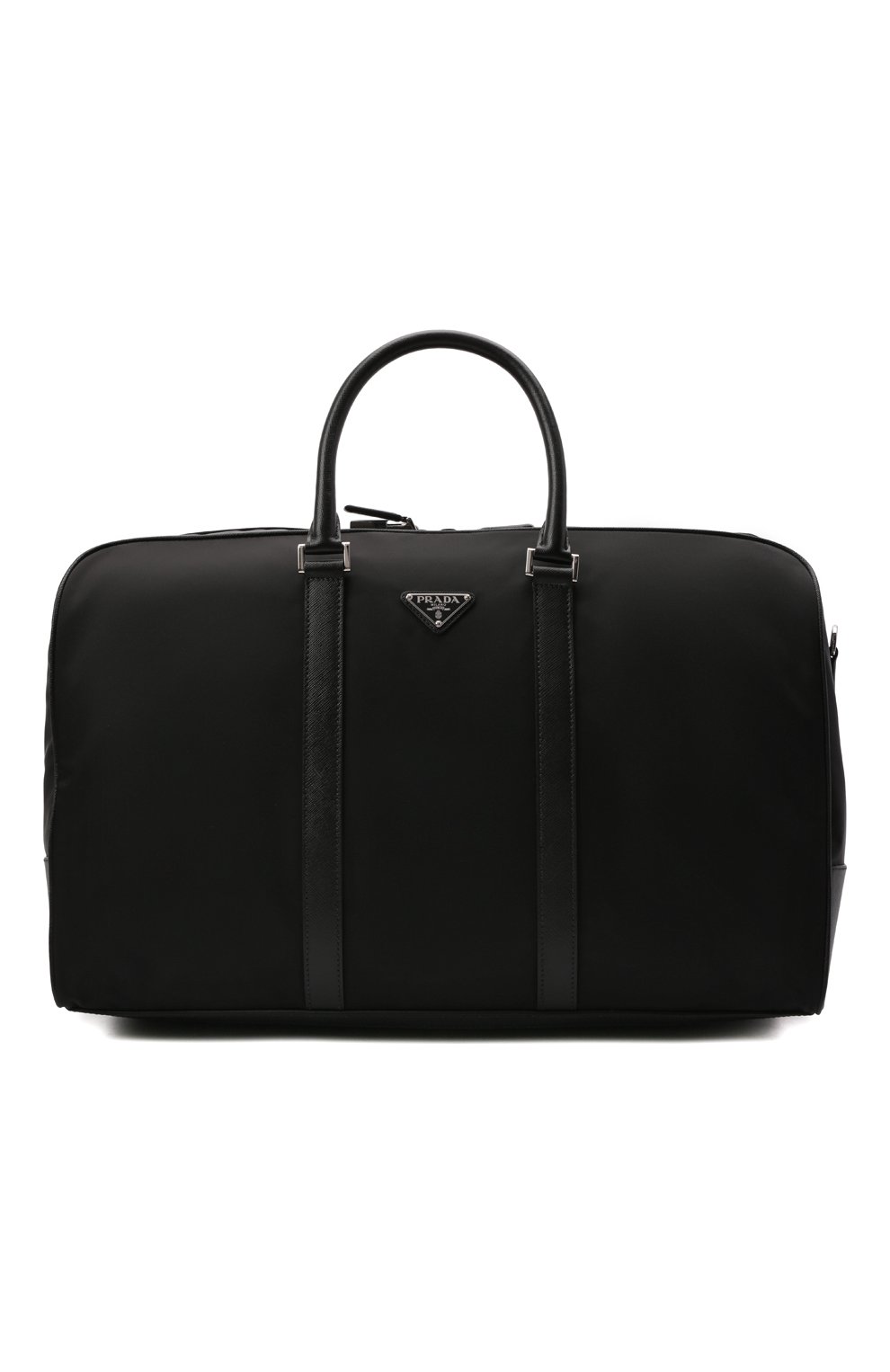 Мужская дорожная сумка PRADA черного цвета, арт. 2VC007-2DMH-F0002-SOO | Фото 1 (Материал: Текстиль)