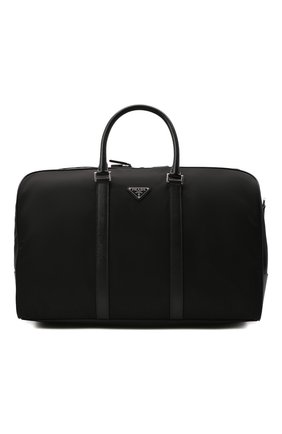 Мужская дорожная сумка PRADA черного цвета по цене 175000 руб., арт. 2VC007-2DMH-F0002-SOO | Фото 1 Мужская дорожная сумка PRADA черного цвета, арт. 2VC007-2DMH-F0002-SOO | Фото 1 (Материал: Текстиль)