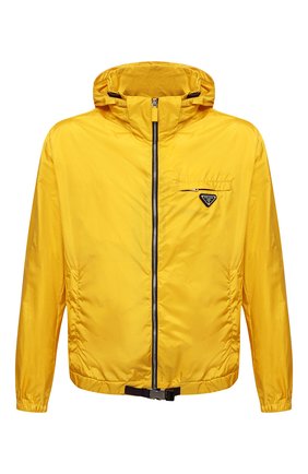 Мужская куртка PRADA желтого цвета по цене 130000 руб., арт. SGB929-1WQ9-F0010-212 | Фото 1 Мужская куртка PRADA желтого цвета, арт. SGB929-1WQ9-F0010-212 | Фото 1 (Материал внешний: Синтетический материал; Кросс-КТ: Куртка, Ветровка; Длина (верхняя одежда): Короткие; Стили: Спорт-шик)