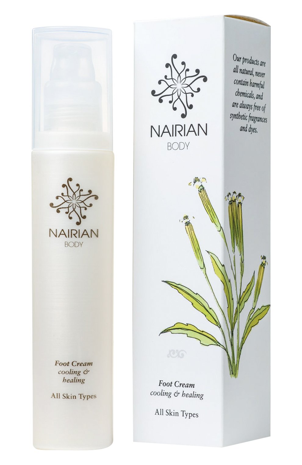 Успокаивающий и смягчающий крем для ног (100ml) NAIRIAN для женщин ...