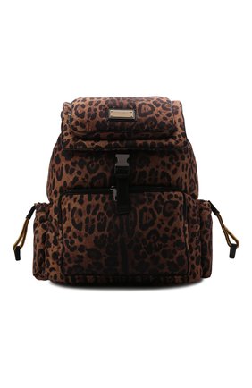 Мужской текстильный рюкзак sicily DOLCE & GABBANA леопардового цвета по цене 143500 руб., арт. BM1991/A0824 | Фото 1 Мужской текстильный рюкзак sicily DOLCE & GABBANA леопардового цвета, арт. BM1991/A0824 | Фото 1 (Материал: Текстиль; Размер: large)
