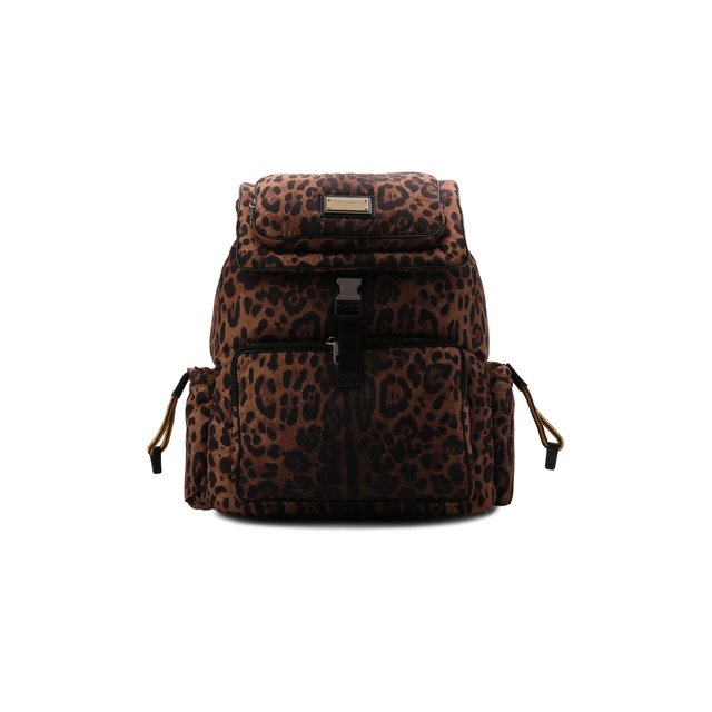 Текстильный рюкзак Sicily Dolce &amp; Gabbana цвет леопардовый