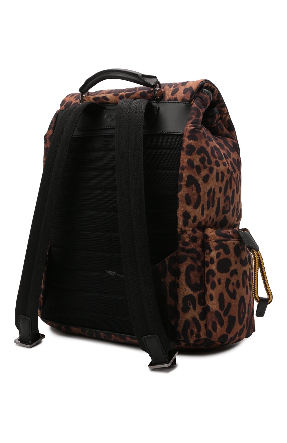 Мужской текстильный рюкзак sicily DOLCE & GABBANA леопардового цвета, арт. BM1991/A0824 | Фото 3 (Материал: Текстиль; Размер: large)