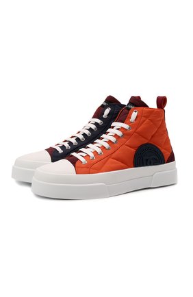 Мужские текстильные кеды portofino light DOLCE & GABBANA оранжевого цвета по цене 56500 руб., арт. CS1889/A0768 | Фото 1 Мужские текстильные кеды portofino light DOLCE & GABBANA оранжевого цвета, арт. CS1889/A0768 | Фото 1 (Подошва: Плоская; Материал внутренний: Натуральная кожа; Материал внешний: Текстиль)