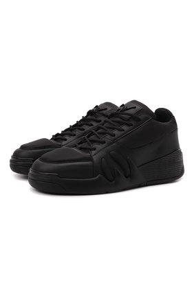 Мужские комбинированные кеды talon GIUSEPPE ZANOTTI DESIGN черного цвета по цене 96550 руб., арт. RU10061/001 | Фото 1 Мужские комбинированные кеды talon GIUSEPPE ZANOTTI DESIGN черного цвета, арт. RU10061/001 | Фото 1 (Материал внутренний: Натуральная кожа, Текстиль; Материал внешний: Текстиль, Кожа; Подошва: Массивная; Материал утеплителя: Без утеплителя; Стили: Классический)