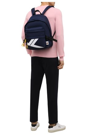 Мужской текстильный рюкзак LANVIN темно-синего цвета по цене 79350 руб., арт. LM-BGTA00-NYL0-A21 | Фото 2 Мужской текстильный рюкзак LANVIN темно-синего цвета, арт. LM-BGTA00-NYL0-A21 | Фото 2 (Материал: Текстиль; Размер: large)
