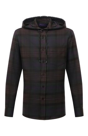 Мужская хлопковая рубашка RALPH LAUREN хаки цвета по цене 62400 руб., арт. 790858230 | Фото 1 Мужская хлопковая рубашка RALPH LAUREN хаки цвета, арт. 790858230 | Фото 1 (Материал внешний: Хлопок; Случай: Повседневный; Воротник: С капюшоном; Рукава: Длинные; Манжеты: На пуговицах; Принт: Клетка; Длина (для топов): Стандартные)