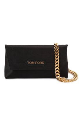 Женская сумка label small TOM FORD черного цвета по цене 103500 руб., арт. L1504T-TSA005 | Фото 5 Женская сумка label small TOM FORD черного цвета, арт. L1504T-TSA005 | Фото 5 (Сумки-технические: Сумки top-handle; Материал: Текстиль; Размер: small)