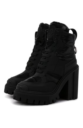 Женские комбинированные ботильоны hi trekking DOLCE & GABBANA черного цвета по цене 86550 руб., арт. CT0757/AQ065 | Фото 1 Женские комбинированные ботильоны hi trekking DOLCE & GABBANA черного цвета, арт. CT0757/AQ065 | Фото 1 (Материал внешний: Текстиль; Каблук высота: Высокий; Подошва: Платформа; Материал внутренний: Натуральная кожа; Каблук тип: Устойчивый)