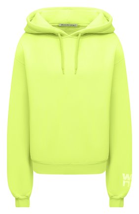 Женский хлопковое худи ALEXANDERWANG.T светло-зеленого цвета по цене 19950 руб., арт. 4CC3212043 | Фото 1 Женский хлопковое худи ALEXANDERWANG.T светло-зеленого цвета, арт. 4CC3212043 | Фото 1 (Длина (для топов): Стандартные; Материал внешний: Хлопок; Рукава: Длинные; Женское Кросс-КТ: Худи-одежда; Стили: Спорт-шик)
