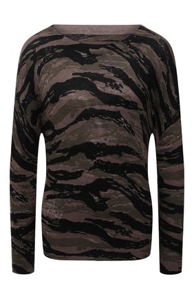 Женский кашемировый пуловер ZADIG&VOLTAIRE хаки цвета по цене 37700 руб., арт. WKMZ1122F | Фото 1 Женский кашемировый пуловер ZADIG&VOLTAIRE хаки цвета, арт. WKMZ1122F | Фото 1 (Рукава: Длинные; Материал внешний: Кашемир, Шерсть; Длина (для топов): Стандартные; Женское Кросс-КТ: Пуловер-одежда; Стили: Кэжуэл)