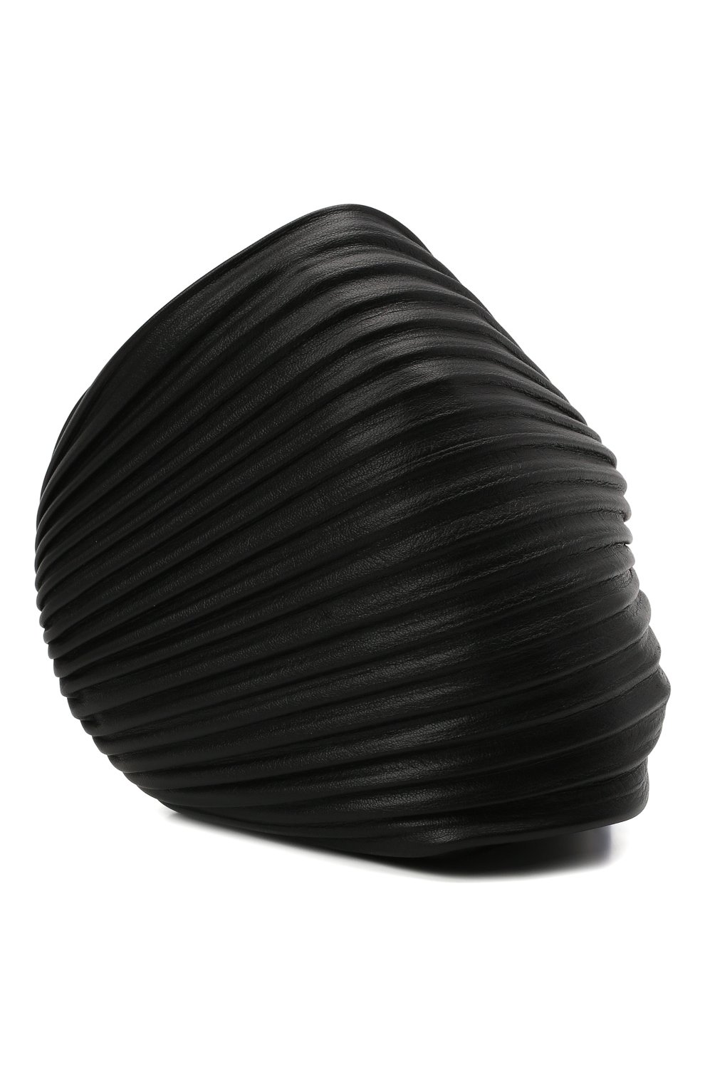 Женский сумка bracelet LOEWE черного цвета, арт. C912P84X02 | Фото 3 (Сумки-технические: Сумки top-handle; Материал: Натуральная кожа; Женское Кросс-КТ: Клатч-клатчи; Размер: small)