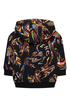 Детский хлопковая толстовка GIVENCHY черного цвета по цене 30900 руб., арт. H05192 | Фото 2 Детский хлопковая толстовка GIVENCHY черного цвета, арт. H05192 | Фото 2 (Материал внешний: Хлопок; Рукава: Длинные; Кросс-КТ НВ: Толстовки; Ростовка одежда: 12 мес | 80 см, 18 мес | 86 см, 24 мес | 92 см, 36 мес | 98 см)
