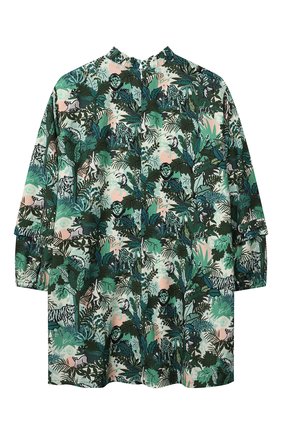 Детское платье из вискозы KENZO зеленого цвета по цене 20600 руб., арт. K12071 | Фото 2 Детское платье из вискозы KENZO зеленого цвета, арт. K12071 | Фото 2 (Материал внешний: Вискоза; Рукава: Длинные; Девочки Кросс-КТ: Платье-одежда; Случай: Повседневный; Ростовка одежда: 10 - 11 лет | 140 - 146см, 3 года | 98 см, 4 года | 104 см, 5 лет | 110 см, 6 лет | 116 см, 8 лет | 128 см)