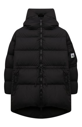 Детское пуховое пальто BACON YOUNG черного цвета по цене 64600 руб., арт. BKW1/BACPIGIA187/CL0UD78 | Фото 1 Детское пуховое пальто BACON YOUNG черного цвета, арт. BKW1/BACPIGIA187/CL0UD78 | Фото 1 (Материал внешний: Синтетический материал; Рукава: Длинные; Материал утеплителя: Пух и перо; Материал подклада: Синтетический материал; Девочки Кросс-КТ: Пуховик-верхняя одежда; Кросс-КТ: Сезон: зима)