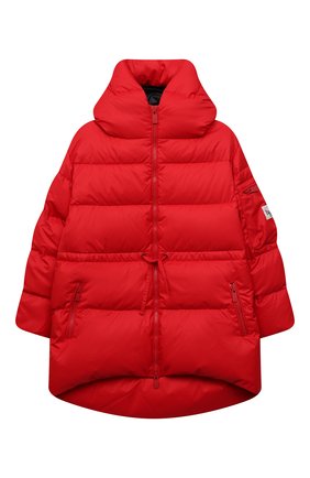 Детское пуховое пальто BACON YOUNG красного цвета по цене 64600 руб., арт. BKW1/BACPIGIA187/CL0UD78 | Фото 1 Детское пуховое пальто BACON YOUNG красного цвета, арт. BKW1/BACPIGIA187/CL0UD78 | Фото 1 (Материал подклада: Синтетический материал; Материал внешний: Синтетический материал; Материал утеплителя: Пух и перо; Рукава: Длинные; Девочки Кросс-КТ: Пуховик-верхняя одежда; Кросс-КТ: Сезон: зима)