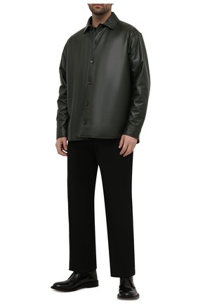 Мужские кожаные ботинки level BOTTEGA VENETA черного цвета по цене 69950 руб., арт. 651317/V10T0 | Фото 2 Мужские кожаные ботинки level BOTTEGA VENETA черного цвета, арт. 651317/V10T0 | Фото 2 (Материал внутренний: Натуральная кожа; Подошва: Плоская; Мужское Кросс-КТ: Ботинки-обувь, Дезерты-обувь)