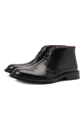 Мужские кожаные ботинки level BOTTEGA VENETA черного цвета, арт. 651317/V10T0 | Фото 1 (Материал внешний: Кожа; Мужское Кросс-КТ: Ботинки-обувь, Дезерты-обувь; Материал внутренний: Натуральная кожа; Материал утеплителя: Без утеплителя; Подошва: Плоская)