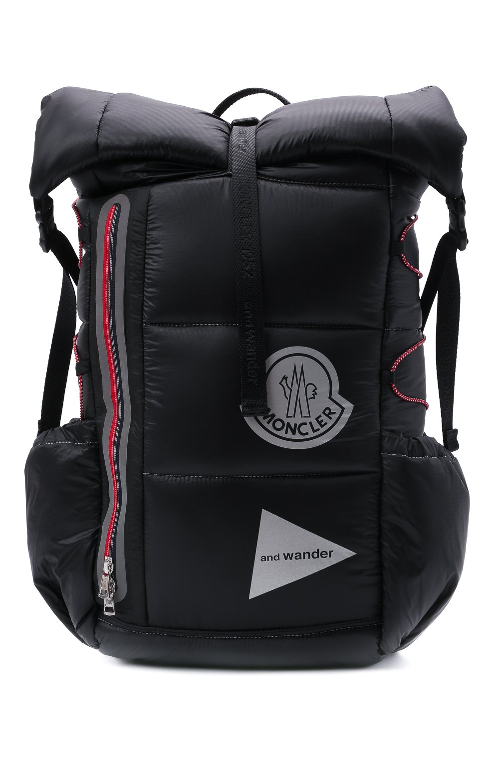 Мужской рюкзак 2 moncler 1952 moncler genius x and wander MONCLER GENIUS черного цвета, арт. G2-092-5A600-00-M1402 | Фото 1 (Ремень/цепочка: На ремешке; Материал: Текстиль)