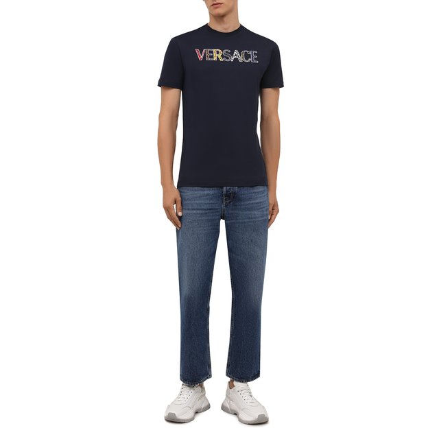 фото Хлопковая футболка versace