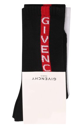 Детские комплект из двух пар носков GIVENCHY разноцветного цвета по цене 6460 руб., арт. H20049 | Фото 1 Детские комплект из двух пар носков GIVENCHY разноцветного цвета, арт. H20049 | Фото 1 (Материал: Текстиль, Хлопок)