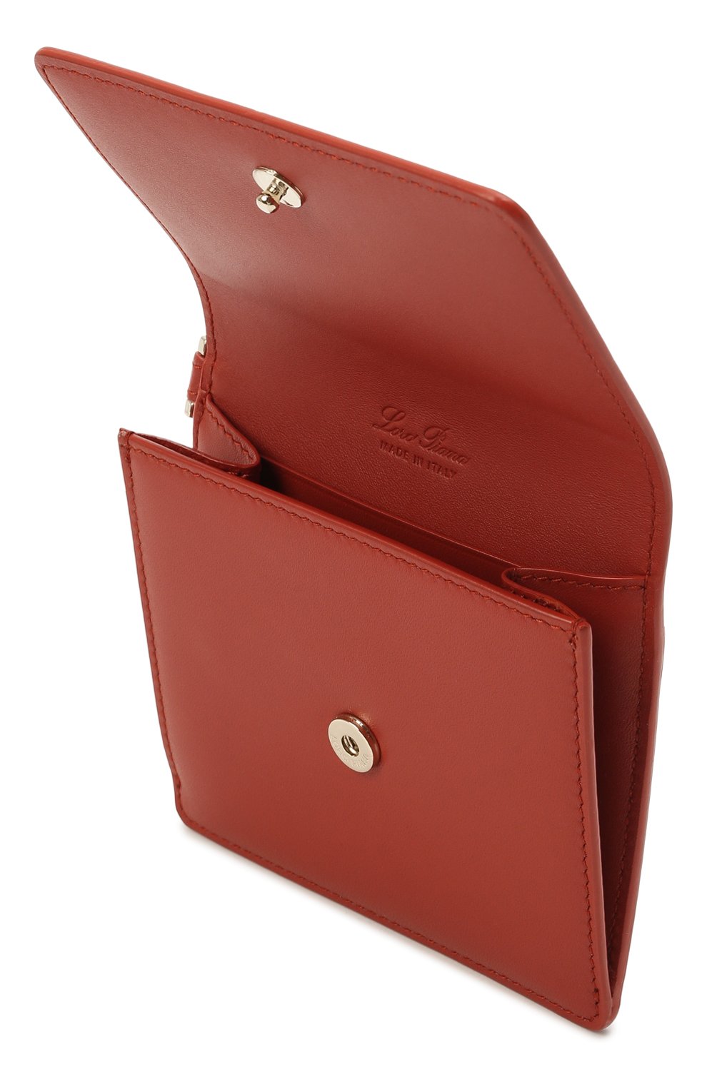 Женские кожаное портмоне scoobydoo LORO PIANA красного цвета, арт. FAL8180 | Фото 3 (Материал: Натуральная кожа)