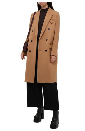 Женские кожаные ботильоны VERSACE черного цвета по цене 103500 руб., арт. 1001783/DVT2P | Фото 2 Женские кожаные ботильоны VERSACE черного цвета, арт. 1001783/DVT2P | Фото 2 (Каблук высота: Высокий; Подошва: Платформа; Материал внутренний: Натуральная кожа; Каблук тип: Устойчивый)