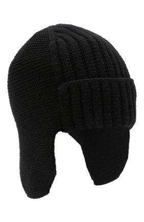 Мужская шапка CANOE черного цвета, арт. 3447921 | Фото 1 (Материал: Синтетический материал, Текстиль, Шерсть; Кросс-КТ: Трикотаж)