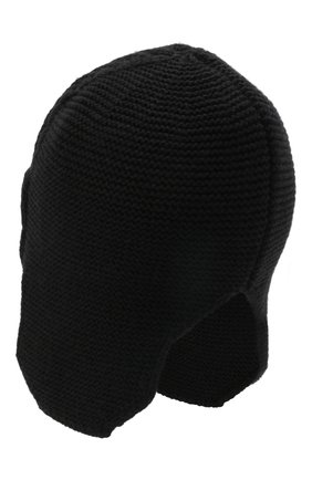 Мужская шапка CANOE черного цвета, арт. 3447921 | Фото 2 (Материал: Синтетический материал, Текстиль, Шерсть; Кросс-КТ: Трикотаж)