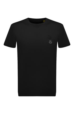 Мужская хлопковая футболка 2 moncler 1952 MONCLER GENIUS черного цвета по цене 20700 руб., арт. G2-092-8C000-05-829FB | Фото 1 Мужская хлопковая футболка 2 moncler 1952 MONCLER GENIUS черного цвета, арт. G2-092-8C000-05-829FB | Фото 1 (Материал внешний: Хлопок; Принт: Без принта; Рукава: Короткие; Стили: Гранж; Длина (для топов): Стандартные)