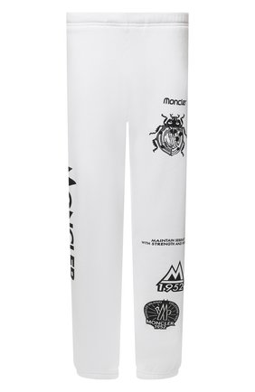 Мужские хлопковые джоггеры 2 moncler 1952 MONCLER GENIUS белого цвета по цене 66950 руб., арт. G2-092-8H000-07-809KX | Фото 1 Мужские хлопковые джоггеры 2 moncler 1952 MONCLER GENIUS белого цвета, арт. G2-092-8H000-07-809KX | Фото 1 (Силуэт М (брюки): Джоггеры; Мужское Кросс-КТ: Брюки-трикотаж; Стили: Гранж, Спорт-шик; Материал внешний: Хлопок; Shop in Shop M: Обувь_классика)
