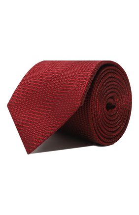 Мужской шелковый галстук LANVIN красного цвета по цене 11150 руб., арт. 3059/TIE | Фото 1 Мужской шелковый галстук LANVIN красного цвета, арт. 3059/TIE | Фото 1 (Материал: Шелк, Текстиль; Принт: С принтом)