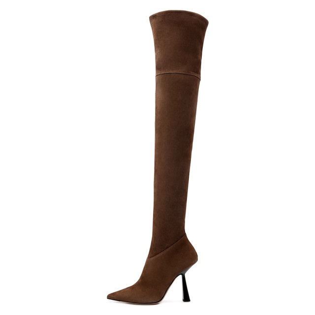 фото Замшевые ботфорты bryson 100 jimmy choo