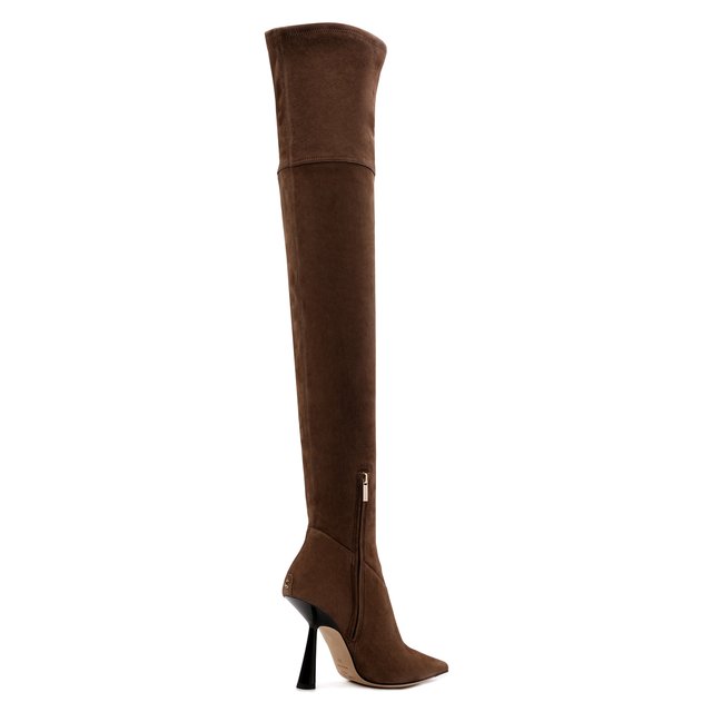 фото Замшевые ботфорты bryson 100 jimmy choo
