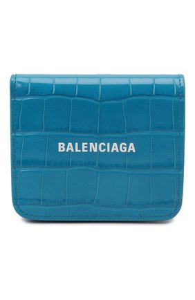 Женские кожаное портмоне BALENCIAGA синего цвета по цене 27950 руб., арт. 594216/1LRR3 | Фото 1 Женские кожаное портмоне BALENCIAGA синего цвета, арт. 594216/1LRR3 | Фото 1