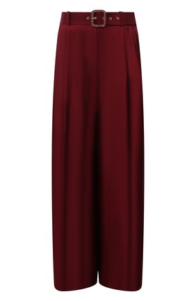Женские шелковые брюки ZIMMERMANN бордового цвета по цене 52050 руб., арт. 2143PC0N | Фото 1 Женские шелковые брюки ZIMMERMANN бордового цвета, арт. 2143PC0N | Фото 1 (Длина (брюки, джинсы): Стандартные; Материал внешний: Шелк; Стили: Гламурный; Женское Кросс-КТ: Брюки-одежда; Силуэт Ж (брюки и джинсы): Широкие)
