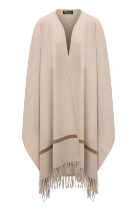Женская кашемировая накидка LORO PIANA светло-бежевого цвета по цене 299500 руб., арт. FAG3855 | Фото 1 Женская кашемировая накидка LORO PIANA светло-бежевого цвета, арт. FAG3855 | Фото 1 (Материал внешний: Шерсть, Кашемир; Стили: Кэжуэл; Длина (верхняя одежда): До колена)