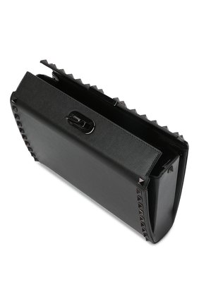 Мужская кожаный клатч rockstud VALENTINO черного цвета по цене 254500 руб., арт. WY0B0B24/TLL | Фото 4 Мужская кожаный клатч rockstud VALENTINO черного цвета, арт. WY0B0B24/TLL | Фото 4 (Материал: Натуральная кожа; Ремень/цепочка: На ремешке; Размер: small)