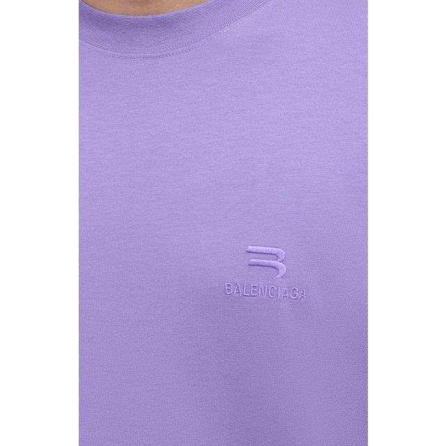 фото Хлопковая футболка balenciaga
