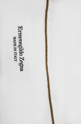 Мужские хлопковые носки ERMENEGILDO ZEGNA белого цвета по цене 2255 руб., арт. N5V024460 | Фото 2 Мужские хлопковые носки ERMENEGILDO ZEGNA белого цвета, арт. N5V024460 | Фото 2 (Материал внешний: Хлопок; Кросс-КТ: бельё)