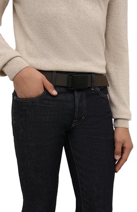 Мужской текстильный ремень STONE ISLAND хаки цвета по цене 11550 руб., арт. 751594873 | Фото 2 Мужской текстильный ремень STONE ISLAND хаки цвета, арт. 751594873 | Фото 2 (Материал: Текстиль; Случай: Повседневный)