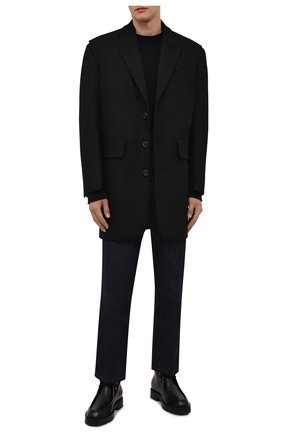 Мужские кожаные ботинки GIVENCHY черного цвета по цене 77800 руб., арт. BH6037H0Z9 | Фото 2 Мужские кожаные ботинки GIVENCHY черного цвета, арт. BH6037H0Z9 | Фото 2 (Материал внутренний: Натуральная кожа; Подошва: Плоская; Мужское Кросс-КТ: Ботинки-обувь)