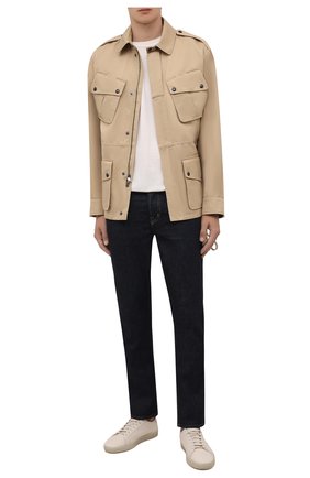 Мужская куртка из хлопка и льна RALPH LAUREN бежевого цвета по цене 152000 руб., арт. 790842848 | Фото 2 Мужская куртка из хлопка и льна RALPH LAUREN бежевого цвета, арт. 790842848 | Фото 2 (Материал внешний: Хлопок, Лен; Материал подклада: Хлопок; Кросс-КТ: Куртка, Ветровка; Длина (верхняя одежда): Короткие; Стили: Кэжуэл; Рукава: Длинные)