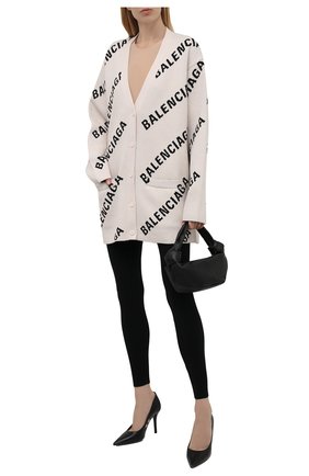 Женские леггинсы BALENCIAGA черного цвета по цене 49950 руб., арт. 675367/T5159 | Фото 2 Женские леггинсы BALENCIAGA черного цвета, арт. 675367/T5159 | Фото 2 (Материал внешний: Синтетический материал; Длина (брюки, джинсы): Стандартные; Стили: Спорт-шик; Женское Кросс-КТ: Леггинсы-одежда)