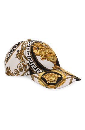 Мужской хлопковая бейсболка VERSACE разноцветного цвета по цене 35700 руб., арт. 1001590/1A01282 | Фото 1 Мужской хлопковая бейсболка VERSACE разноцветного цвета, арт. 1001590/1A01282 | Фото 1 (Материал: Хлопок, Текстиль)
