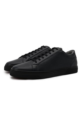 Мужские кожаные кеды CORNELIANI темно-синего цвета по цене 39150 руб., арт. 88TM37-1820993 | Фото 1 Мужские кожаные кеды CORNELIANI темно-синего цвета, арт. 88TM37-1820993 | Фото 1 (Подошва: Массивная; Материал внутренний: Натуральная кожа, Текстиль)